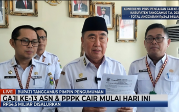 Pemkab Tanggamus Gelontorkan Rp34,5 Miliar untuk Gaji Ke-13 Ribuan ASN dan PPPK 6 Pemkab Tanggamus Gelontorkan Rp34,5 Miliar untuk Gaji Ke-13 Ribuan ASN dan PPPK