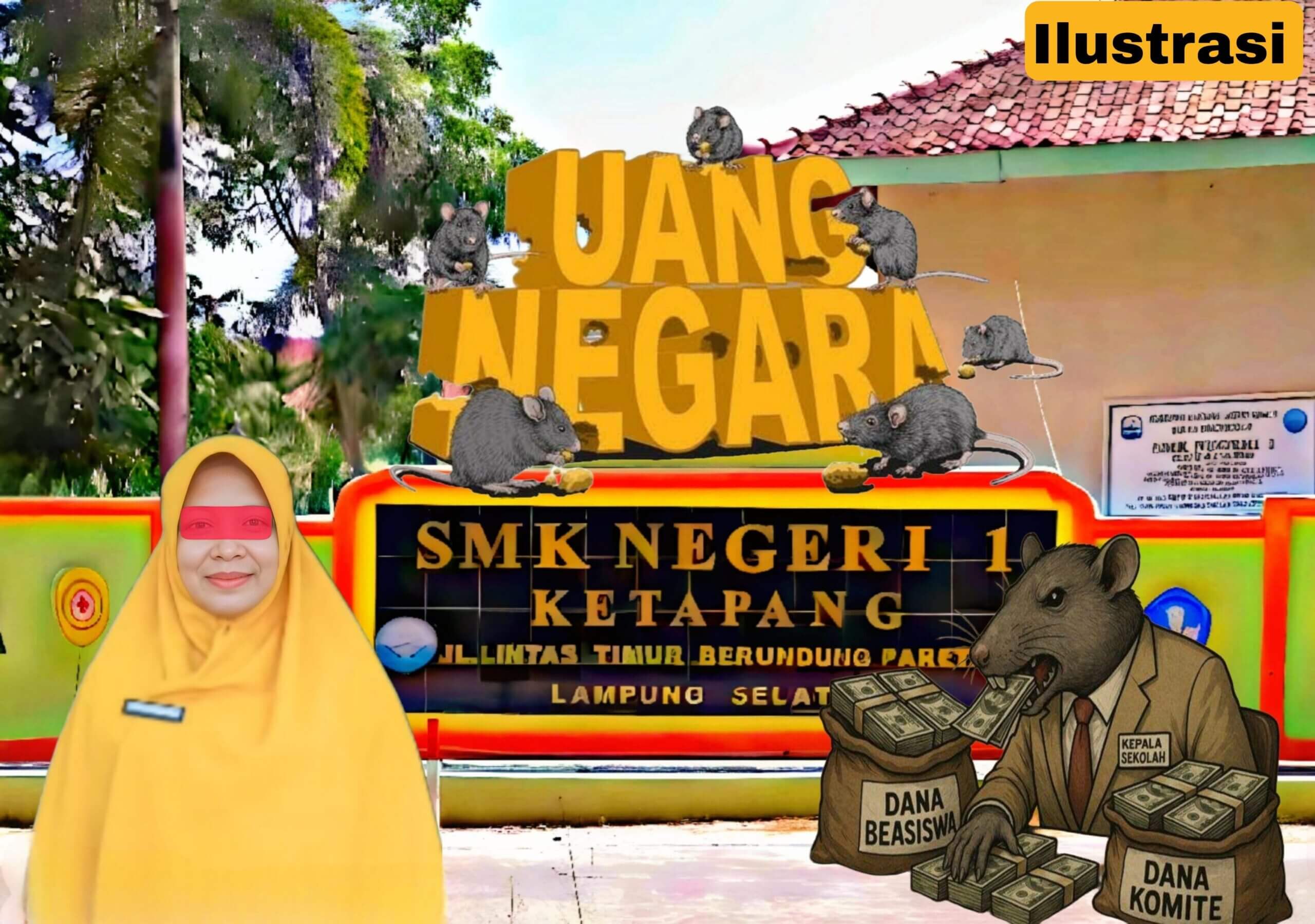 Dana BOS SMKN 1 Ketapang Diduga Dikorupsi, Honor Guru Digembungkan Rp 250 Juta 1 Dana BOS SMKN 1 Ketapang Diduga Dikorupsi, Honor Guru Digembungkan Rp 250 Juta